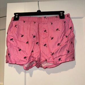 Palm Tree Victoria Secret PINK Pajama Shorts